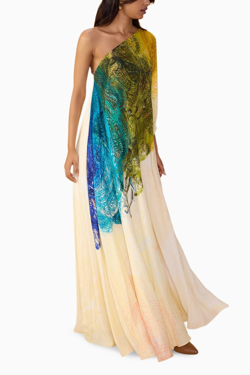 Scribble Chintz Christy Dress