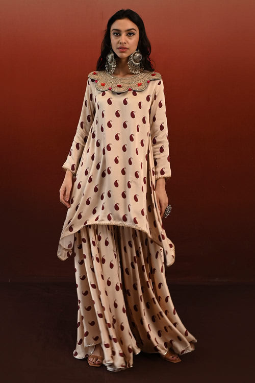 Paisley Sarika Sharara Set