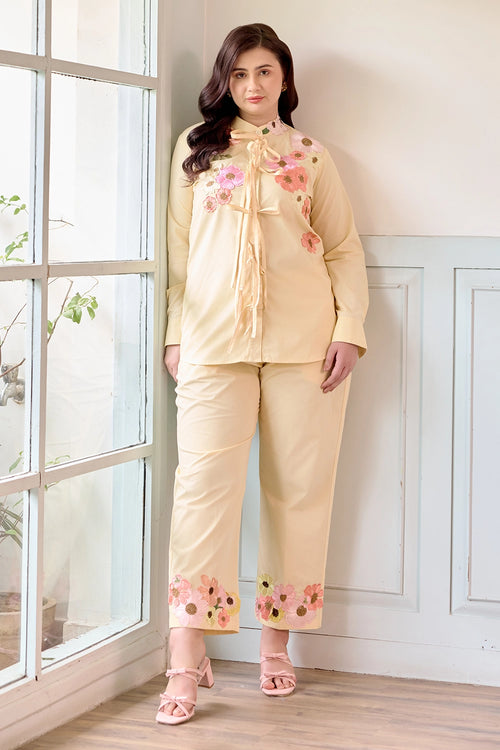 Yellow Floral Co-ord Set