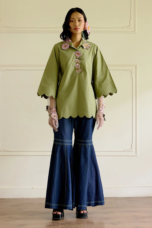 Green Blue Co-ord