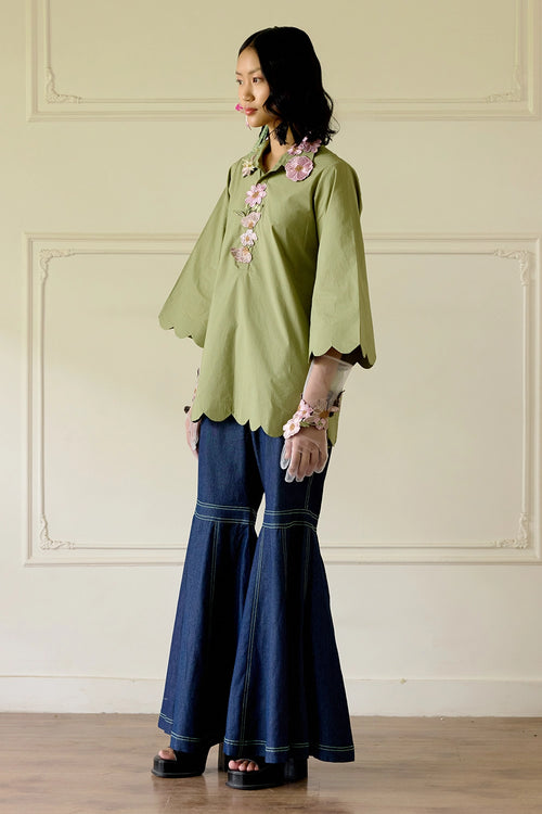 Green Blue Co-ord