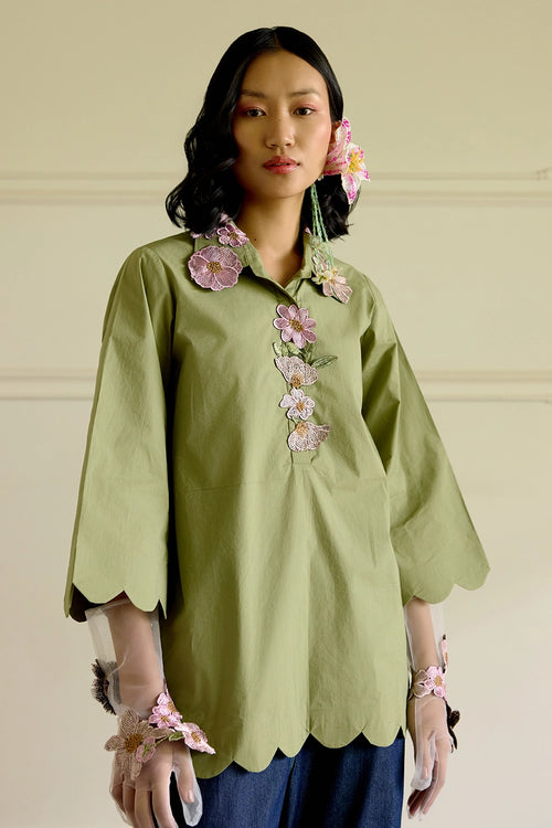 Green Blue Co-ord