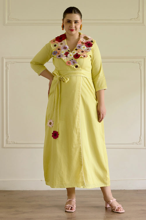 Yellow Floral Maxi