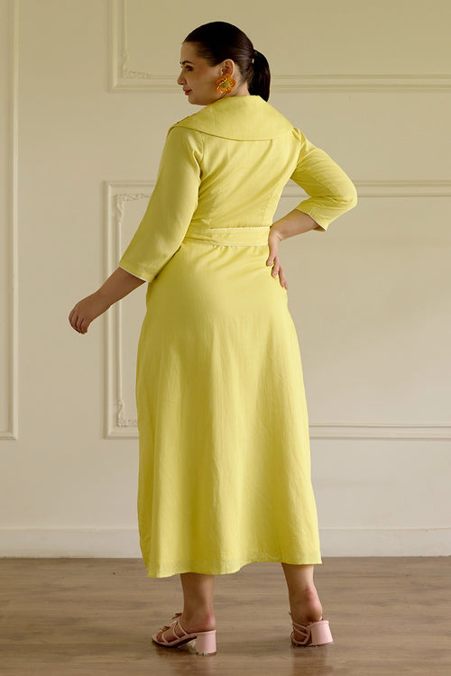 Yellow Floral Maxi