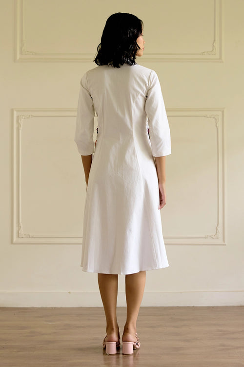 White Bouquet Dress