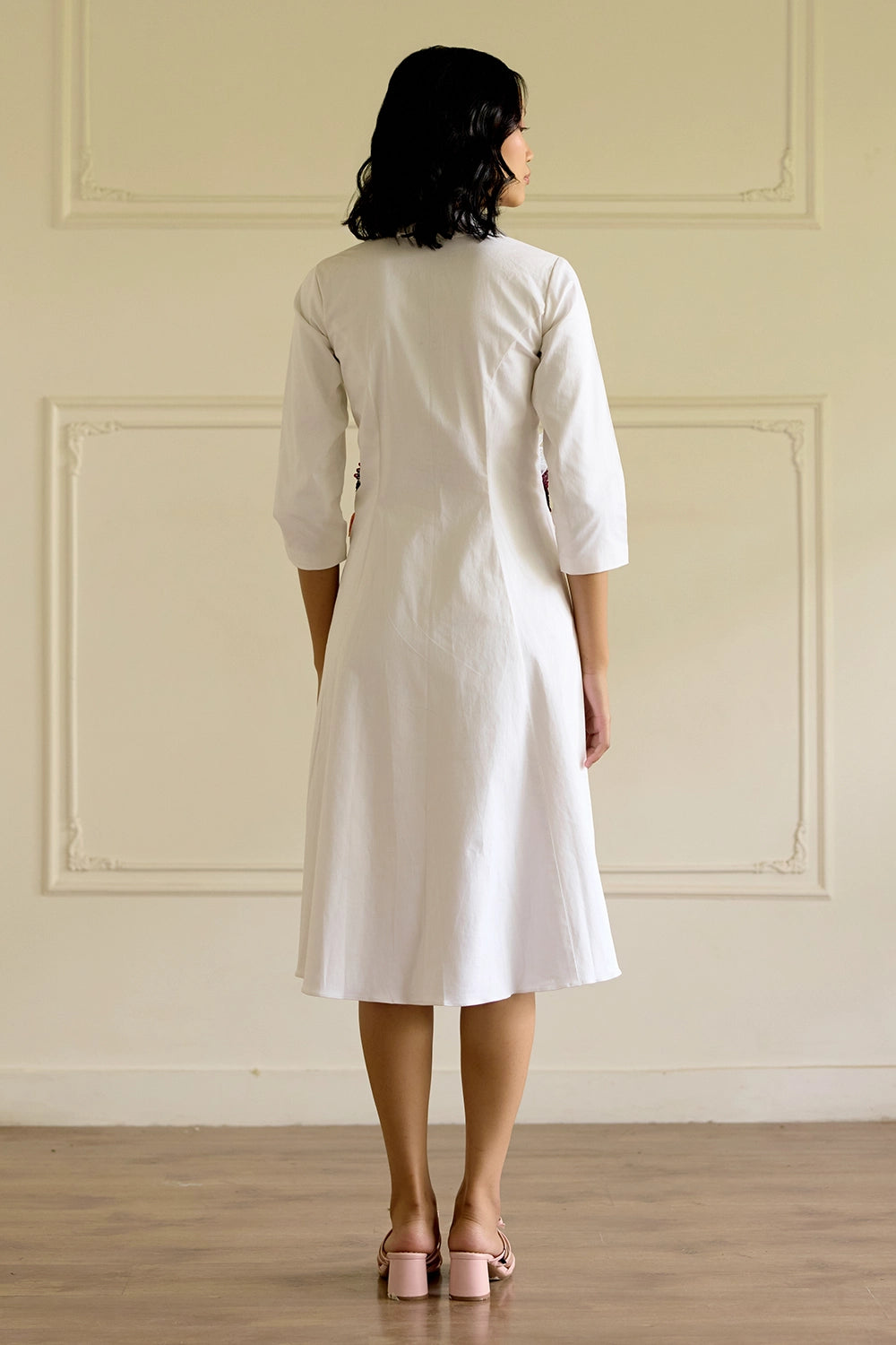 White Bouquet Dress