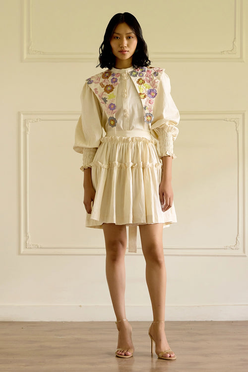 Swallow Collar Dress