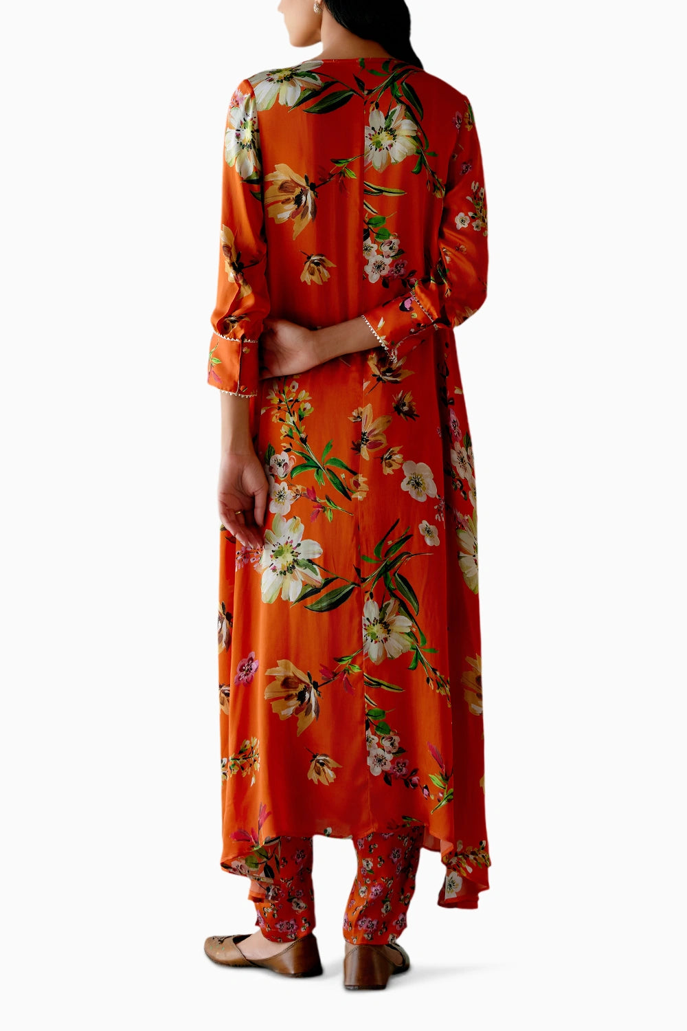 Tangerina Floral Kurta Set