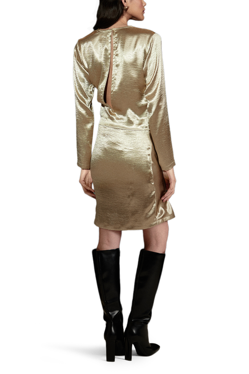 Echo Gold Rust Dress