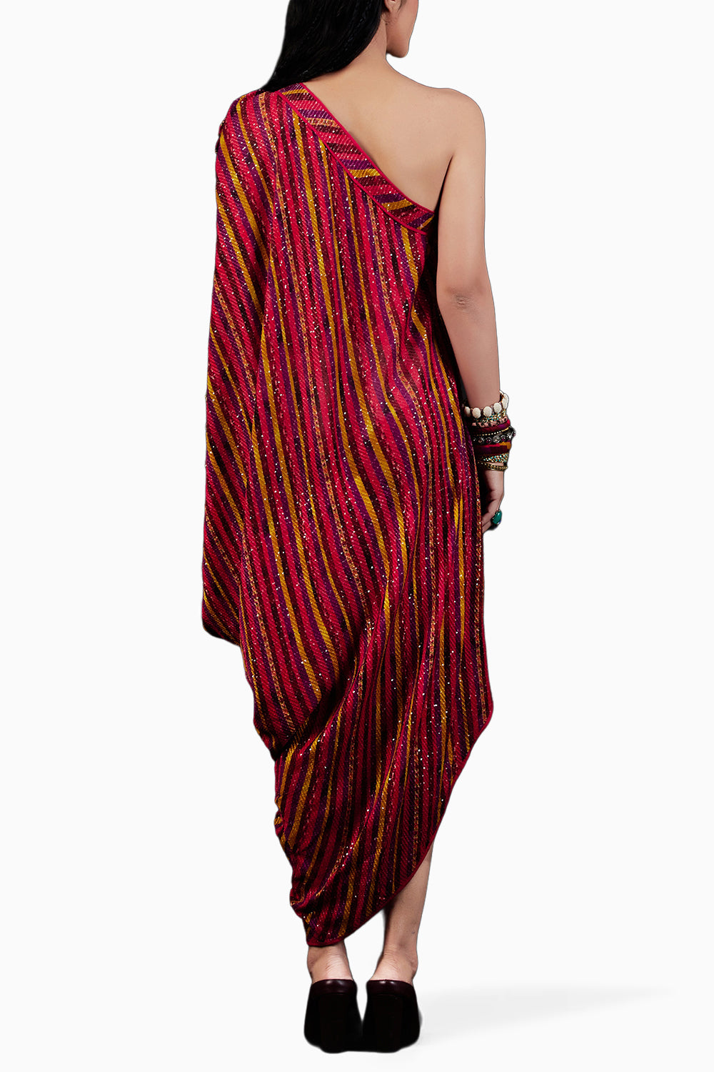 Multi Stripe Vayu Jumpsuit Kaftan