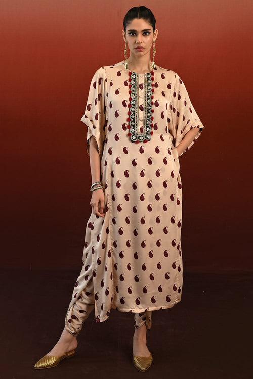 Paisley Chameli Kaftan Set