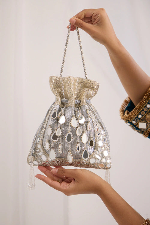 Sundara Mirror Gold Bag