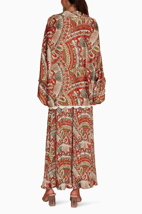 Moroccan print Co-ord set