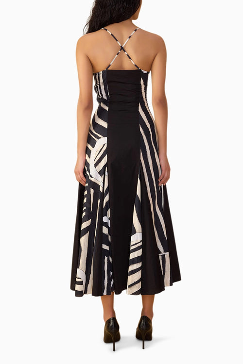 Black & White Stripe Mila Dress