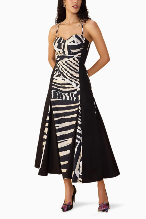 Black & White Stripe Mila Dress