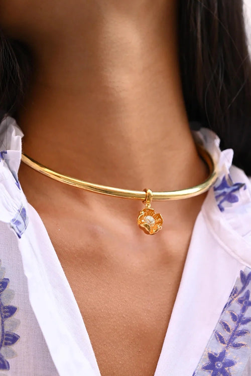 Flower Tube Choker