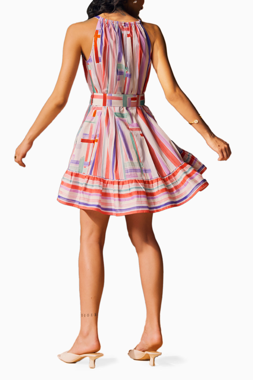 Amaal Mini Barcode Dress