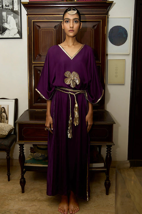 Spring Purple Kaftan