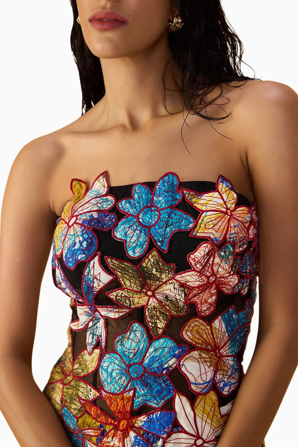 Scribble Dense Elita Dress