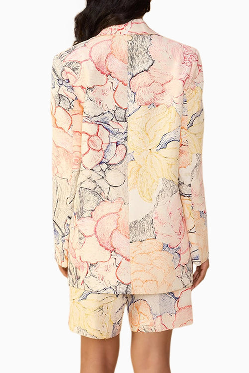 Aura Scratches Miranda Blazer with Black Ivana Camisole and Rowan Shorts