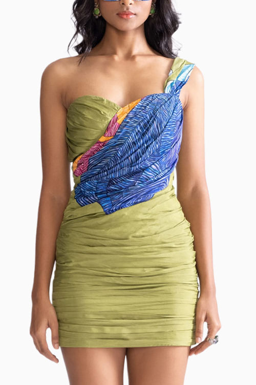 Wren Green Dress