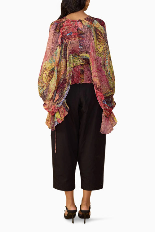Solid Black Loly Trouser