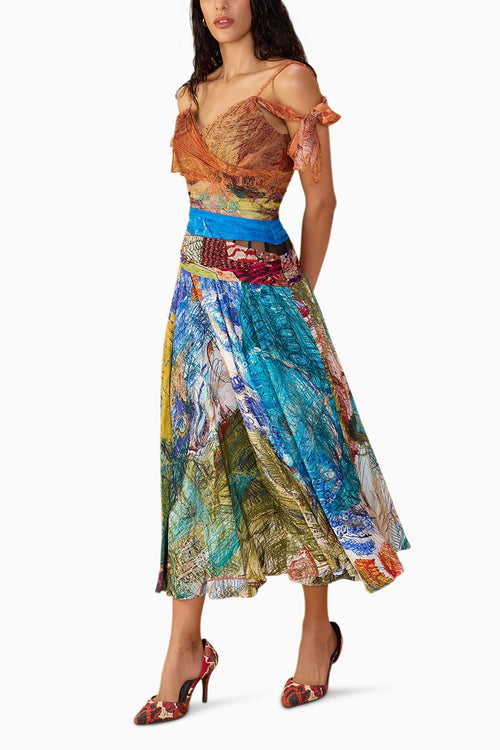Multi Print Alex Dress
