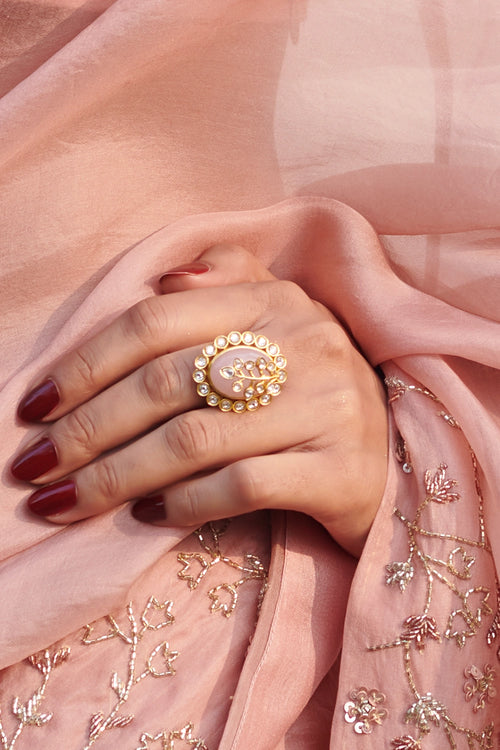 Loren Dusty Pink Hue Ring