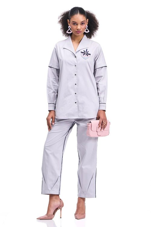 Nafs Cloud Grey Co-ord