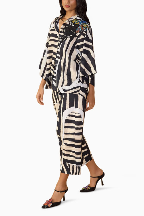 Black & White Stripe Blake Shirt