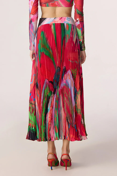 Zora Pink Multi Skirt