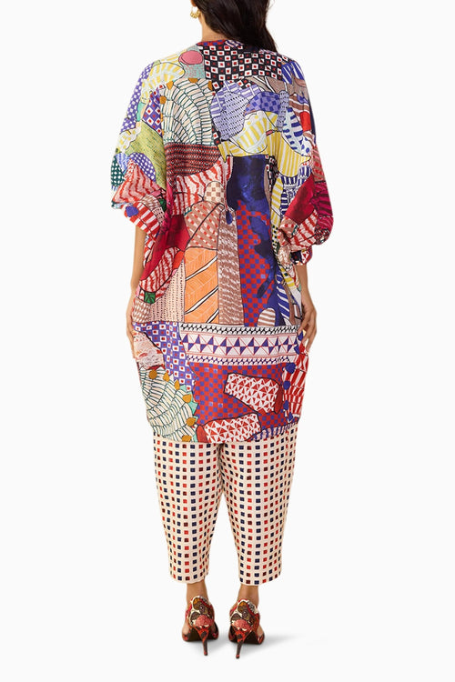 Akira Spectrum Tunic with Box Loly Trousers