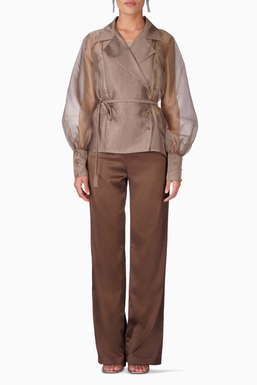 Brown Veya Top