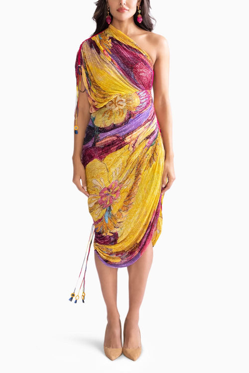 Mira Yellow Dress