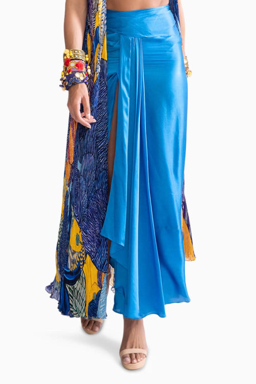 Sass Blue Skirt