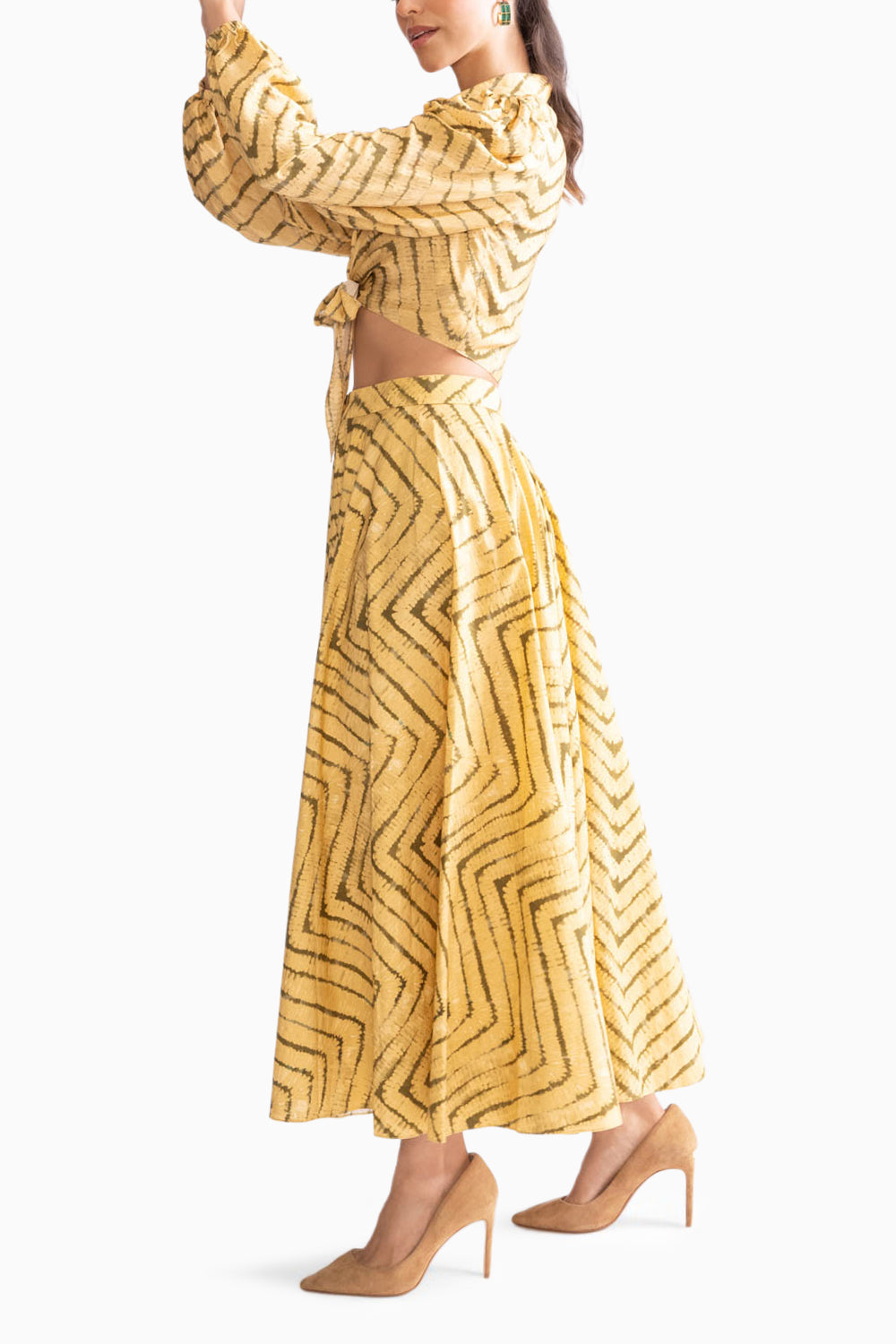 Bella Yellow Shirt with Luna Skirt