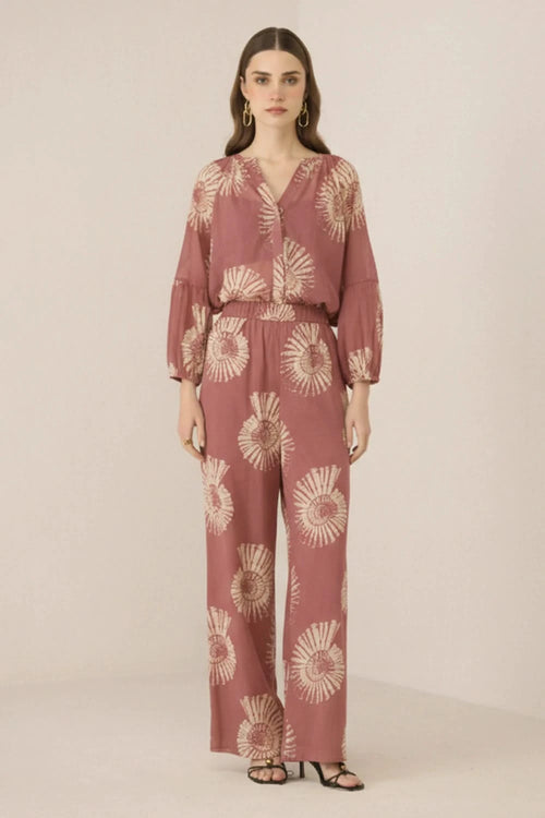 Chelsea Nautilus Rose Top