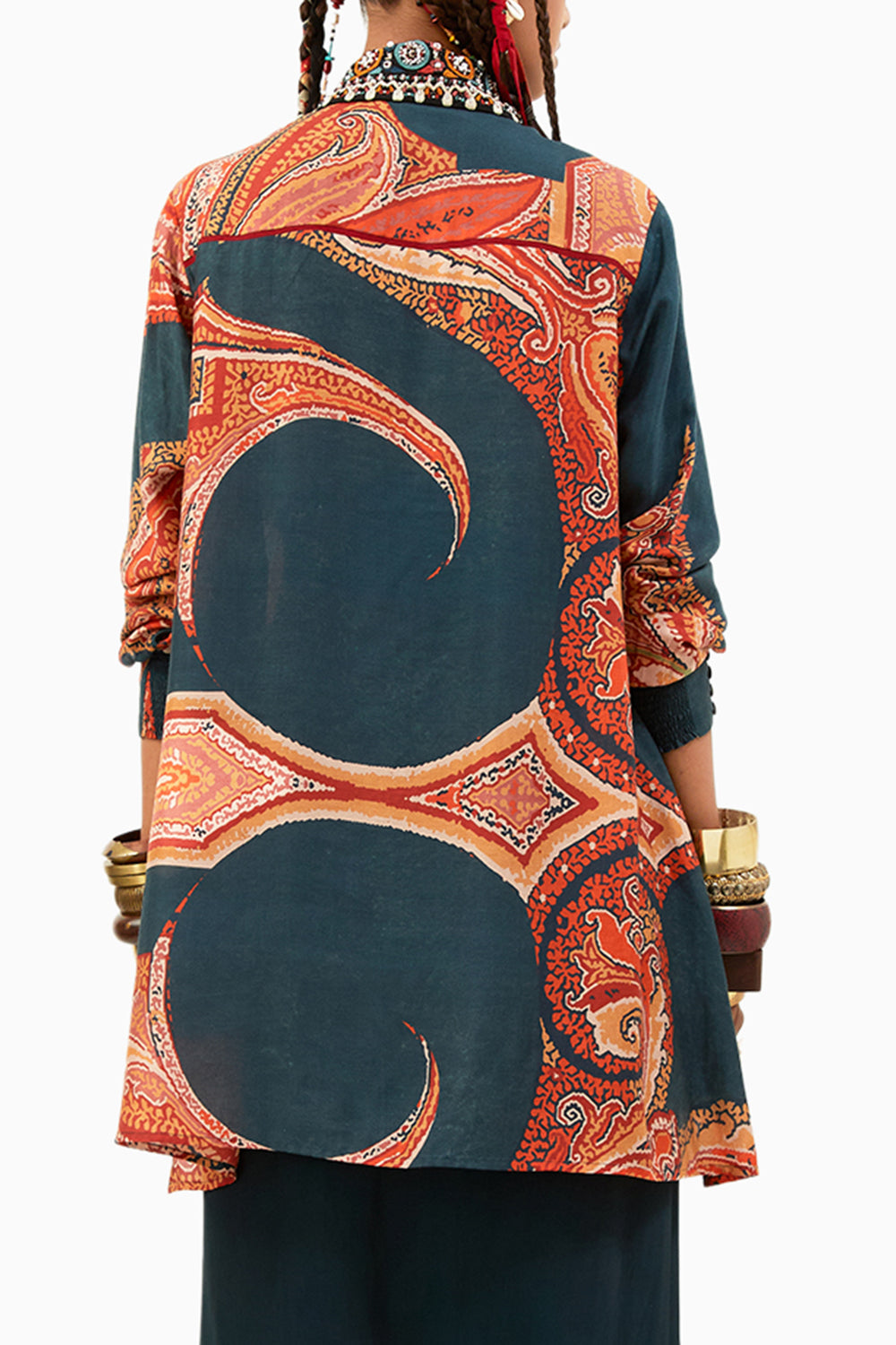 Deep Teal Atri Shirt