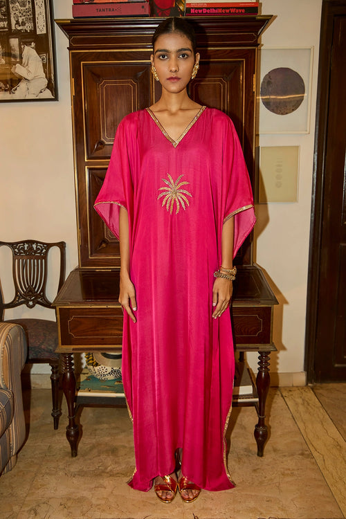 The Sparkler Pink Kaftan