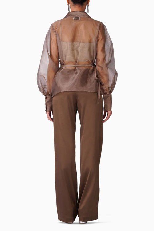 Brown Veya Top