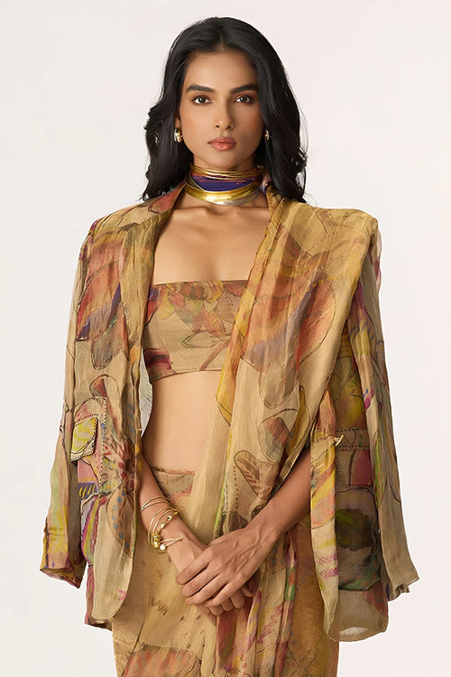 Gold Micah Blazer