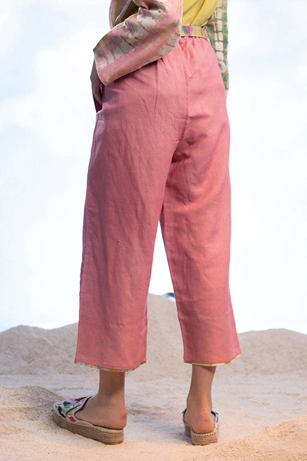 Suzie Pants with Tie Knot Belt