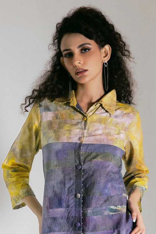 Monet Patchwork Dress