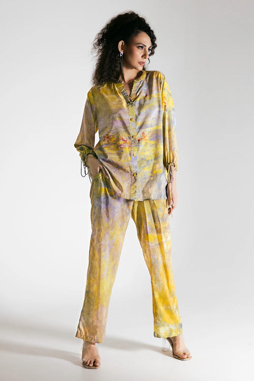 Monet V Neck Co-ord Set