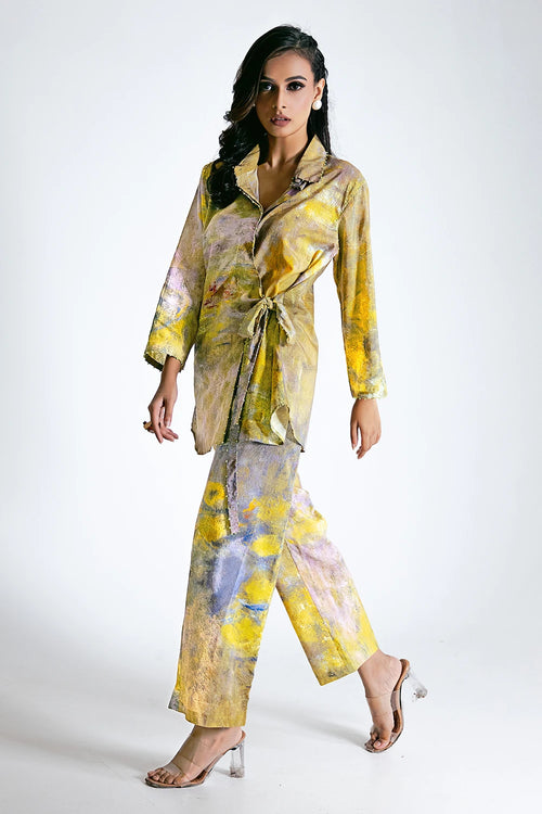 Monet Tie Detail Co-ord Set