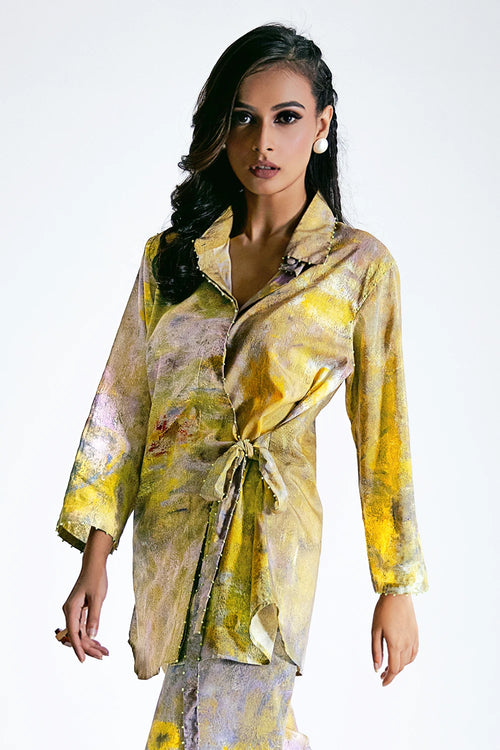 Monet Tie Detail Co-ord Set