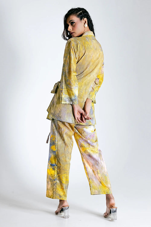 Monet Tie Detail Co-ord Set
