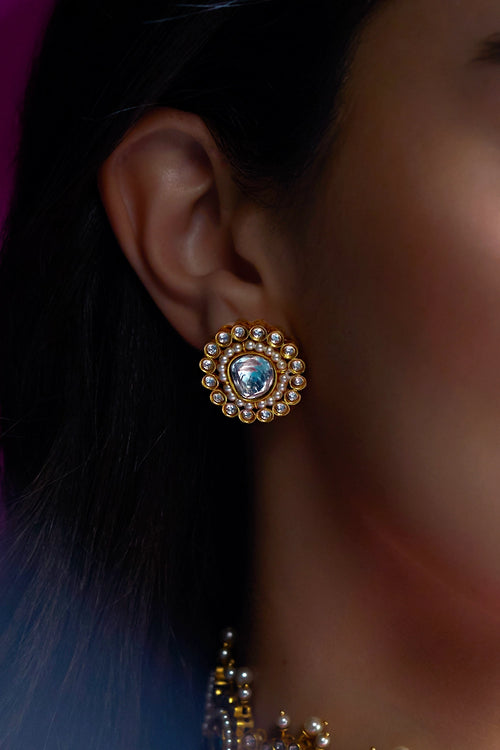 Pakeezah Kundan Studs