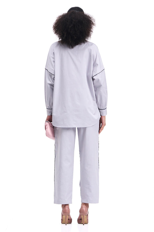 Nafs Cloud Grey Co-ord