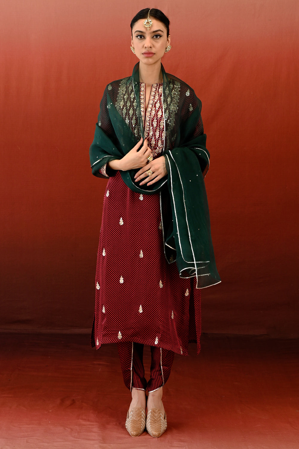 Paisley Moli Kurta Set